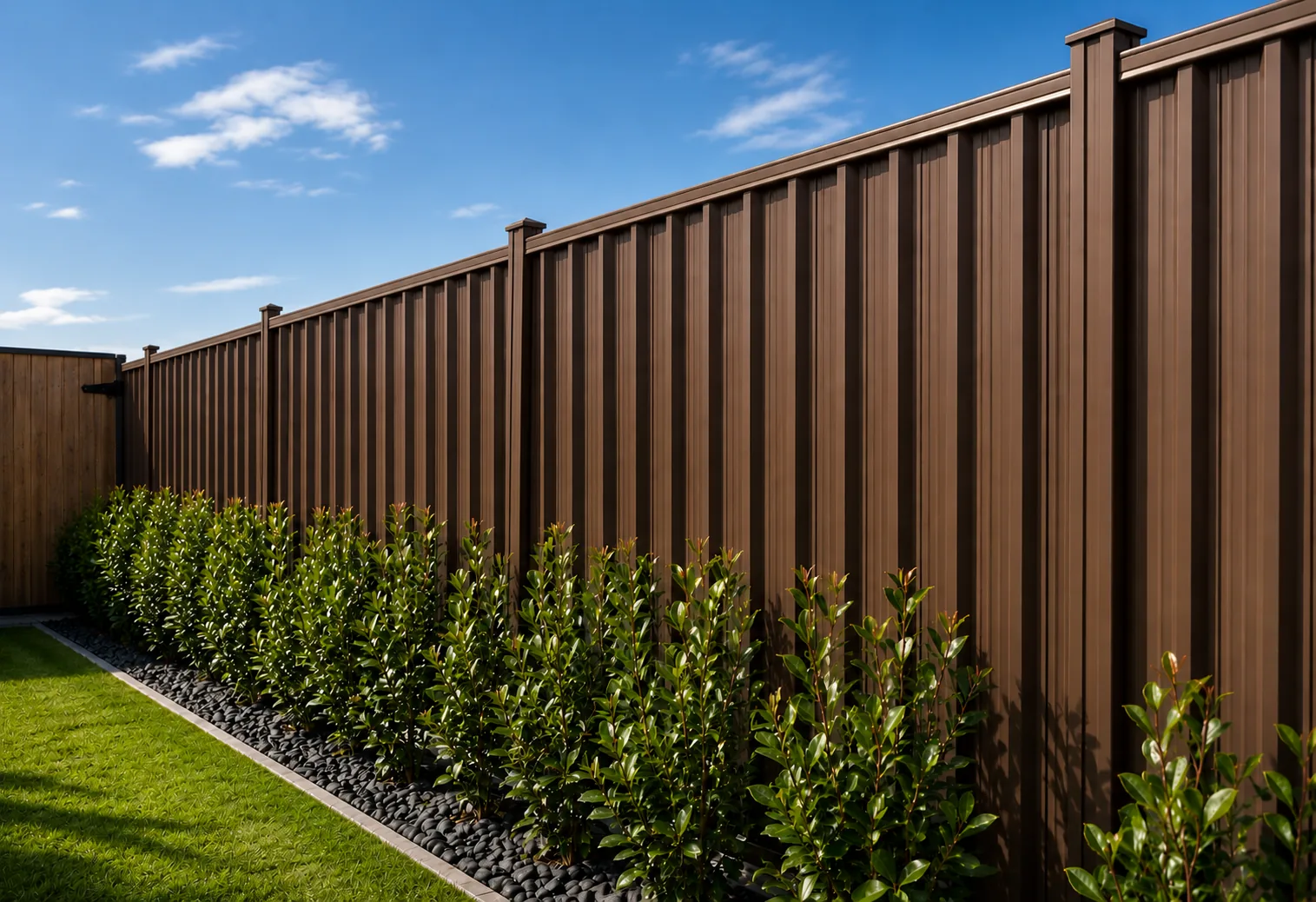 Modern fencing detail, Auckland